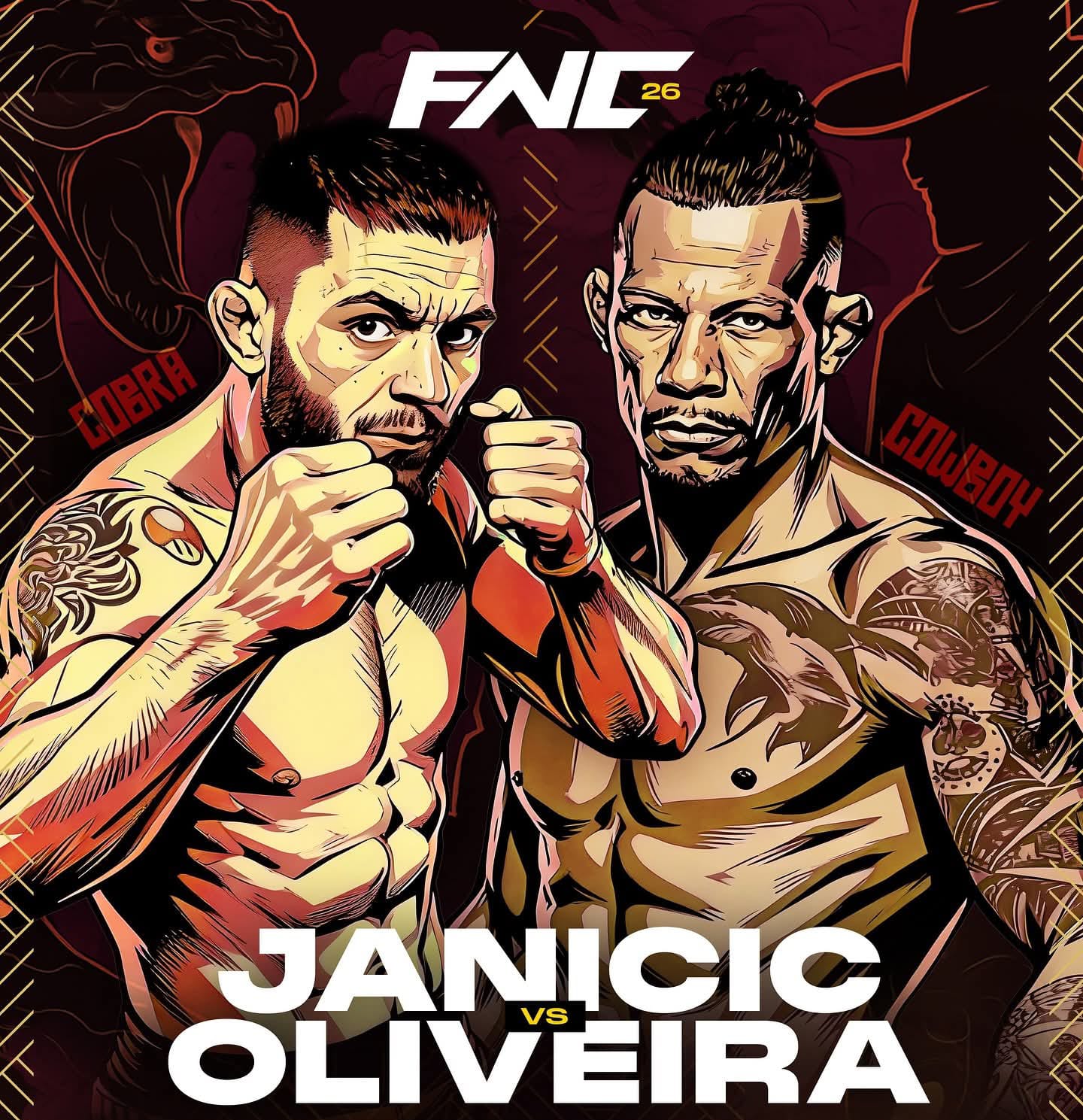 Miloš Janičić u centru pažnje FNC 26 – susret sa UFC veteranom Aleks Oliveirom