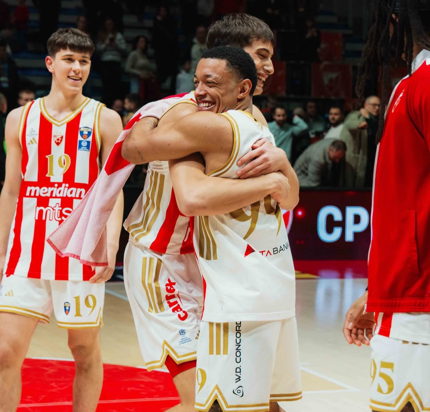 Sigurna partija crveno-belih – Zvezda slavila protiv Cedevite Olimpije