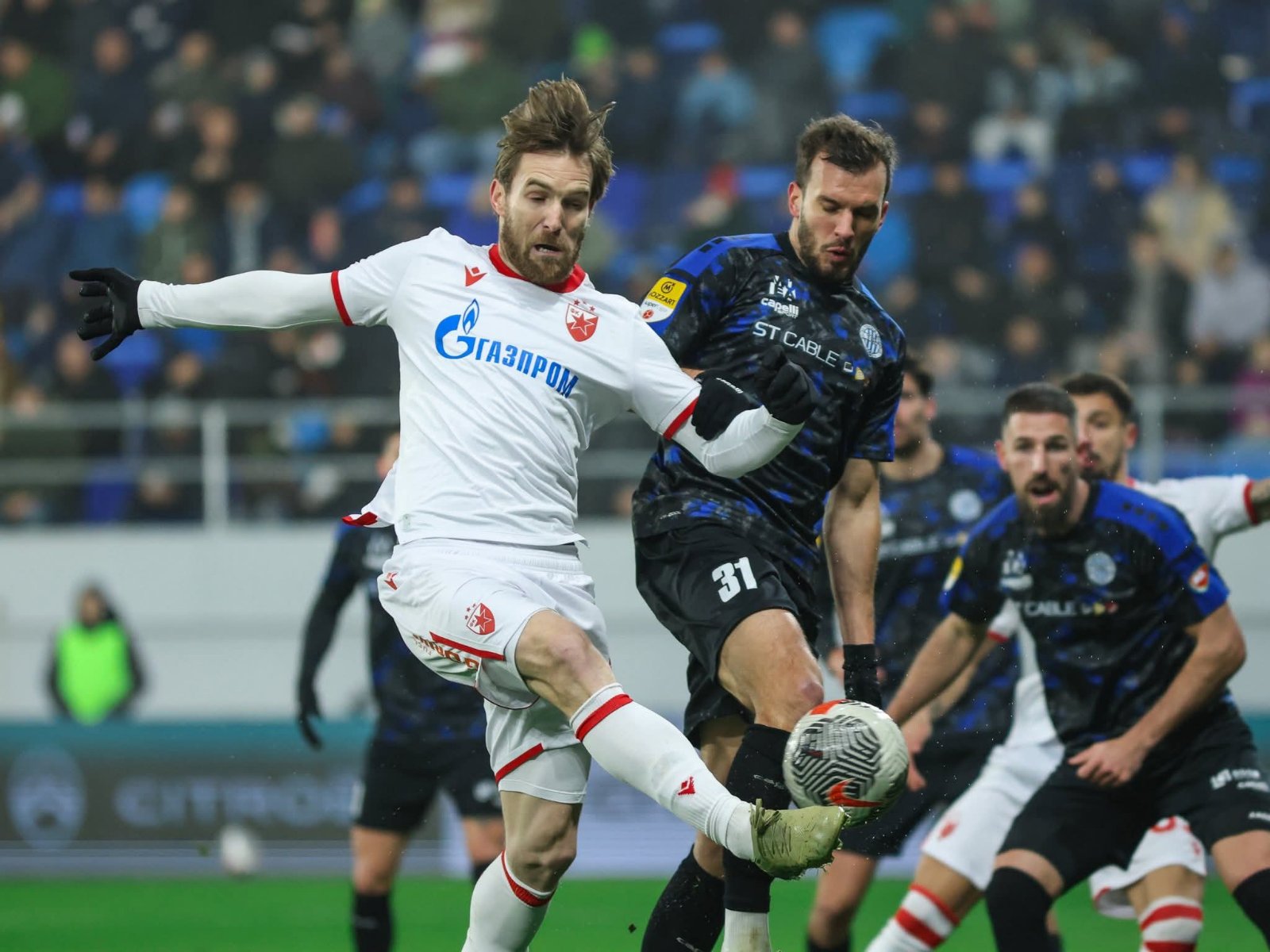 Zvezda stala u Bačkoj Topoli – Partizan osvaja jesenju titulu