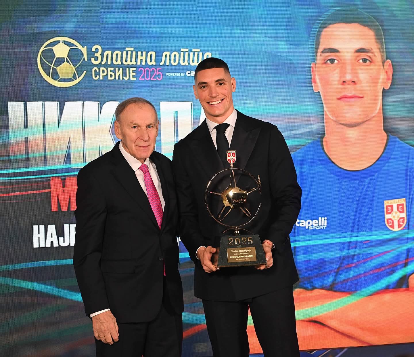 Kruna sjajne godine – Zlatna lopta Srbije u rukama Nikole Milenkovića