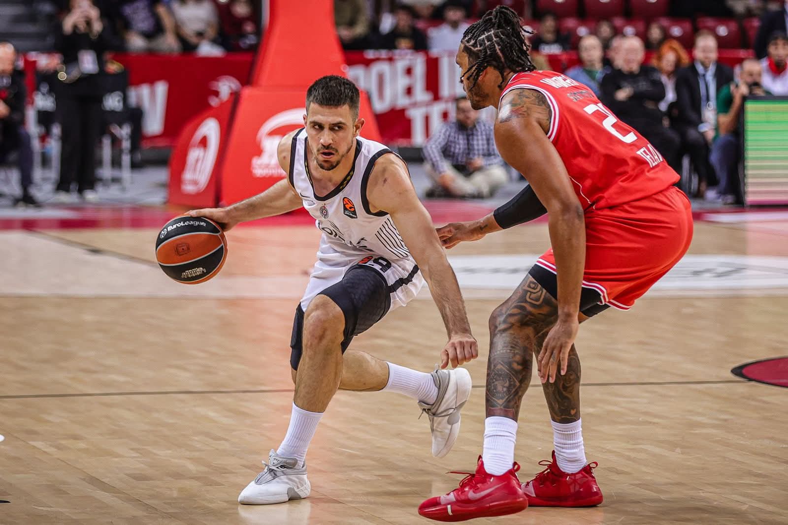 Partizan dočekuje Olimpijakos – mogu li crno–beli prekinuti niz poraza?